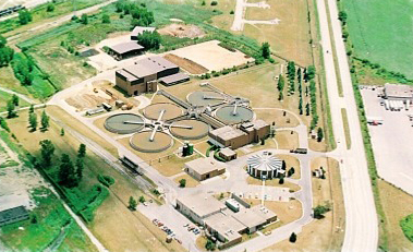 Overhead view of the Lou Romano Plant