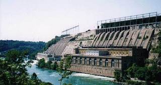 Niagara Falls hydro-electric generator