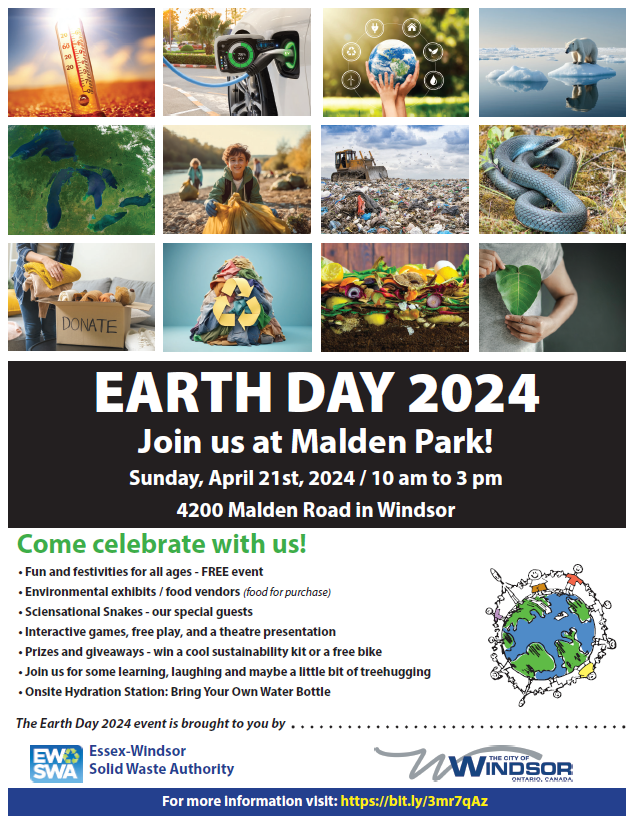 Earth Day 2024 poster, as detailed