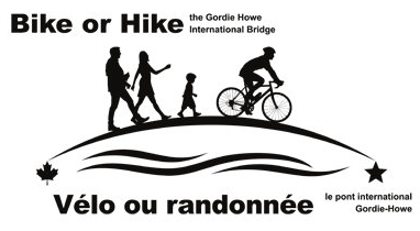 Bike or Hike the Gordie Howe International Bridge logo