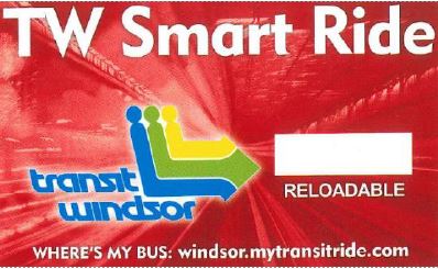 Transit Windsor Smart Ride Card