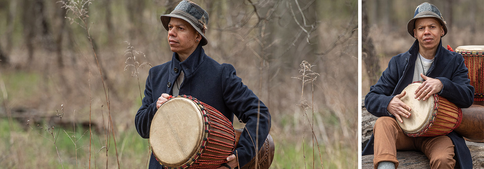 Teajai Travis, Multicultural Community Storyteller, at Ojibway Prairie Complex