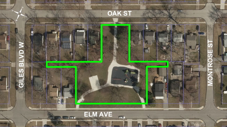 Oak Elm Park 2021 Aerial