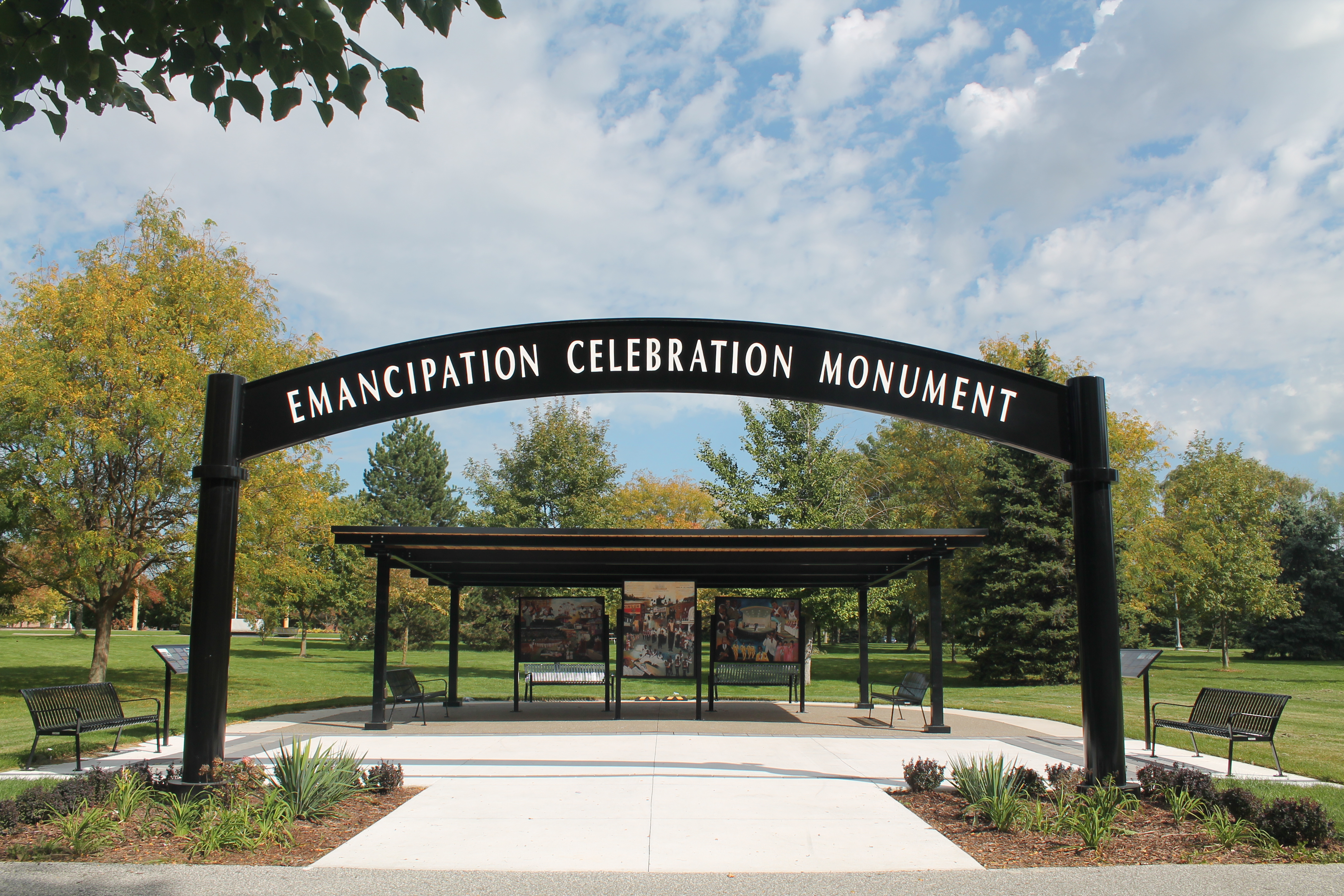 Photo of Emancipation Celebration Monument Site at Jackson Park