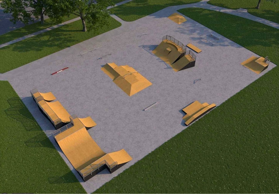 Ryan Barron Memorial Skatepark concept