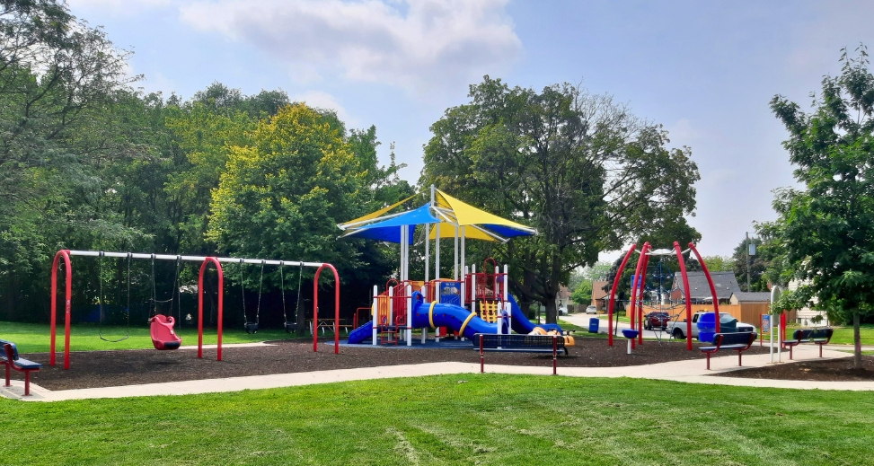 South Tilston Park Playground South Tilston Park playground