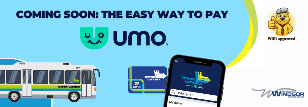 Umo: Transit Fare Management System | City of Windsor